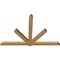 Ekena Millwork Kennewick Timber Gable Bracket, Western Red Cedar, 96"W x 64"H x 3 1/2"D x 5 1/2"F, 16/12 Pitch GBW096X64X0406KEN00SWR - alternate 5